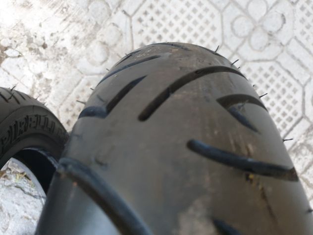 COPPIA PNEUMATICI CAGIVA Mito 1994 1995 1996 1997 1998 1999 - Foto 8