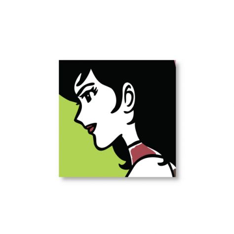 Margot Lupin dipinto a mano pop art - Foto 2