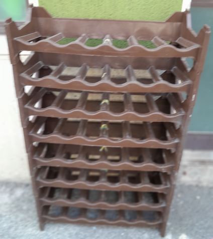 Cantinetta 8 pezzi 6 posti in plastica 60 x 30 x 12 cm - Foto 4