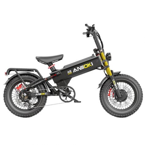 FAT BIKE ANIIOKI A8 PRO MAX 4400W 52V 70AH DUAL MOTOR NUOVO