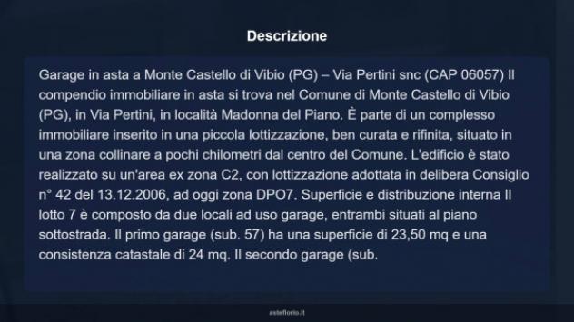 Immobile in asta di 49 m² in vendita a Monte Castello di Vibio - Foto 10