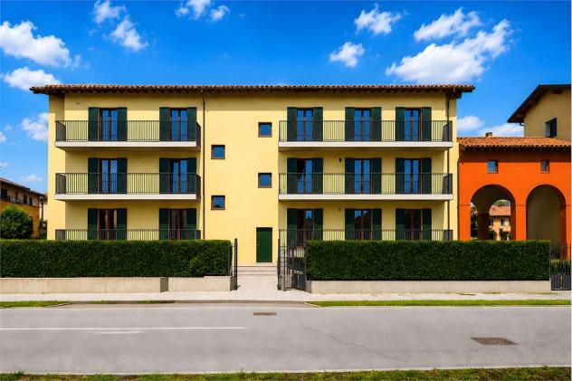 V005486 - Nuova costruzione con tre camere e due bagni nel cuore di Povegliano
