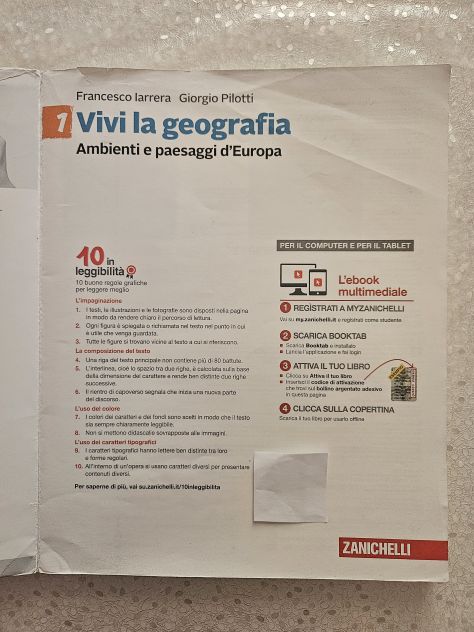 Testo scolastico Vivi la geografia, Vol. 1 - Foto 2