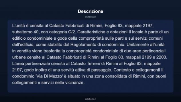 Immobile in asta di 8 m² in vendita a Rimini - Foto 4