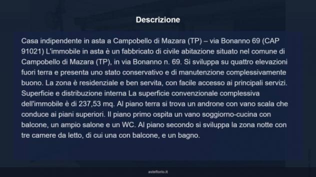 Immobile in asta di 237 m² in vendita a Campobello di Mazara - Foto 11