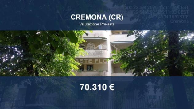 Immobile in asta di 133 m², box auto in vendita a Cremona