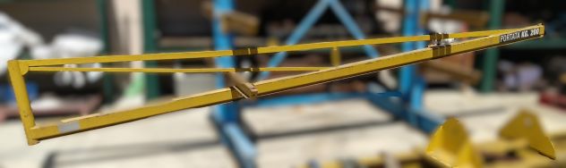Paranco elettrico Tralift Tractel 250 Kg con braccio 5m e supporto completo - Foto 2