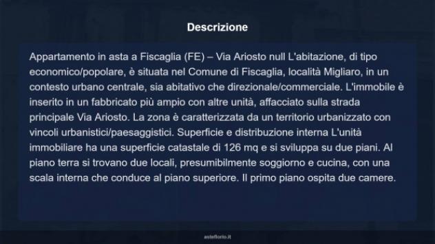Immobile in asta di 126 m² in vendita a Fiscaglia - Foto 12