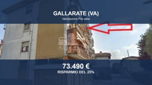 Immobile in asta di 112 m², box auto in vendita a Gallarate