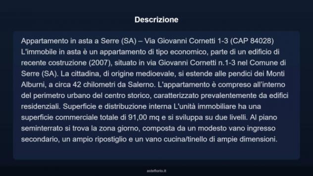 Immobile in asta di 91 m² in vendita a Serre - Foto 4