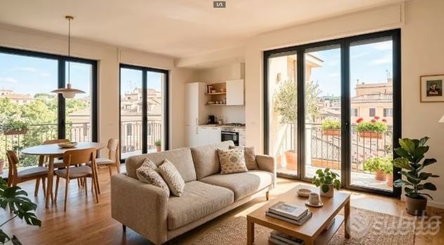COLLI ALBANI BILOCALE ARREDATO CON BALCONE