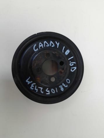 PULEGGIA ALBERO MOTORE VOLKSWAGEN Caddy 3° Serie 038105243M diesel 1.6 (0410)