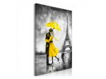 Quadro Innamorati A Parigi - Giallo - ARREDALACASA