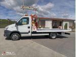 pianale per carroattrezzi per trasporto specifico autovetture montato su daily