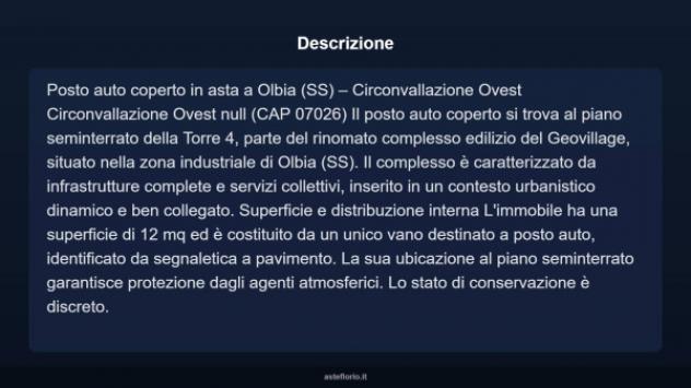 Immobile in asta di 12 m² in vendita a Olbia - Foto 4