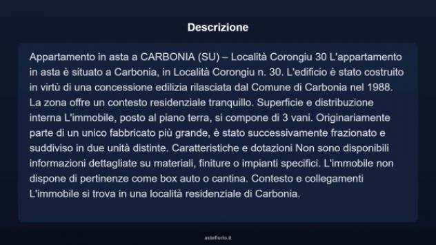 Immobile in asta di 60 m² in vendita a Carbonia - Foto 3