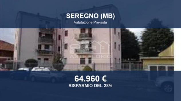 Immobile in asta di 52 m², box auto in vendita a Seregno