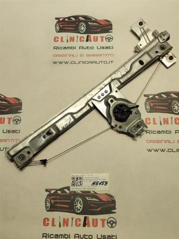 MECCANISMO ALZAVETRO ANT. SX PEUGEOT 207 1° Serie 9681181280 DV6ATED4 (0609)