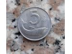 5 LIRE DELFINO DEL 1979 IN FDC - CON DIFETTO DI CONIO -