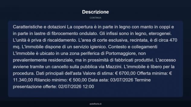 Immobile in asta di 79 m² in vendita a Portomaggiore - Foto 8