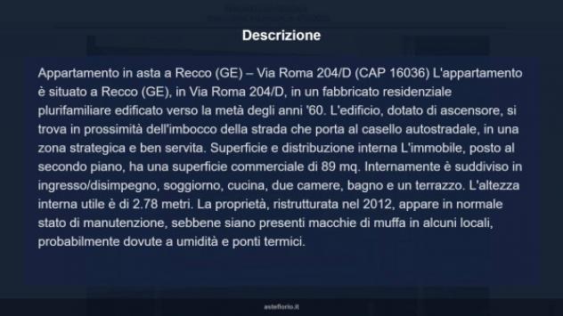 Immobile in asta di 89 m² in vendita a Recco - Foto 15