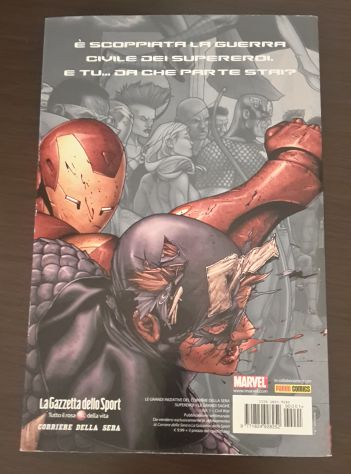 SUPER EROI, LE GRANDI SAGHE, CIVIL WAR pt 1, RCS Quotidiani 23 Marzo 2009. - Foto 3