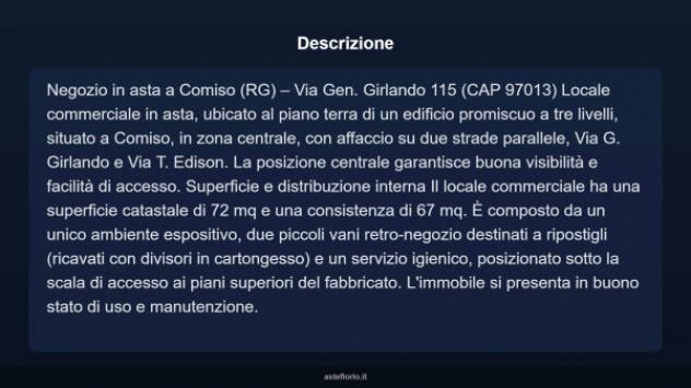 Immobile in asta di 72 m² in vendita a Comiso - Foto 9