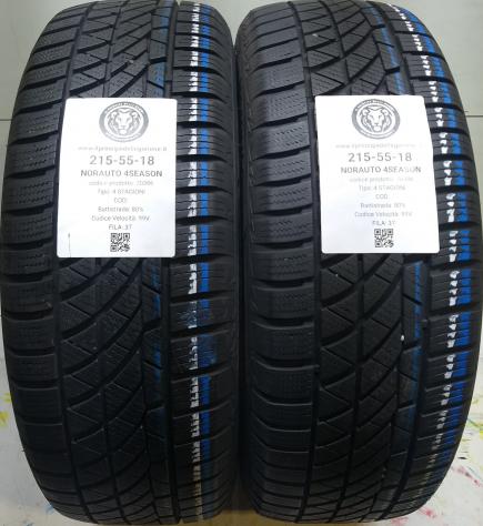 2 GOMME 215 55 18 NORAUTO A70396
