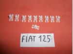 Clip mollette di fissaggio modanature fiancate profili laterali Fiat 125 special