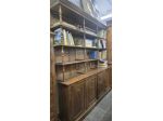 MOBILE LIBRERIA ANTIQUARIATO IN NOCE A GIORNO
