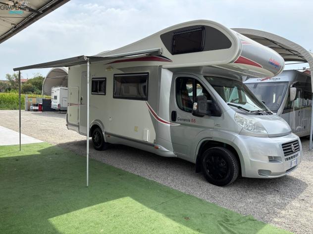 CHALLENGER GENESIS 55 - mansardato con letti a castello in coda
