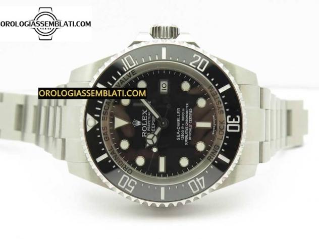 Rolex Replica SEA-DWELLER 116660 CASSA E BRACCIALE INOX 904L BEST EDITION 1:1 QUADRANTE NERO SH3135 V2 - Foto 4