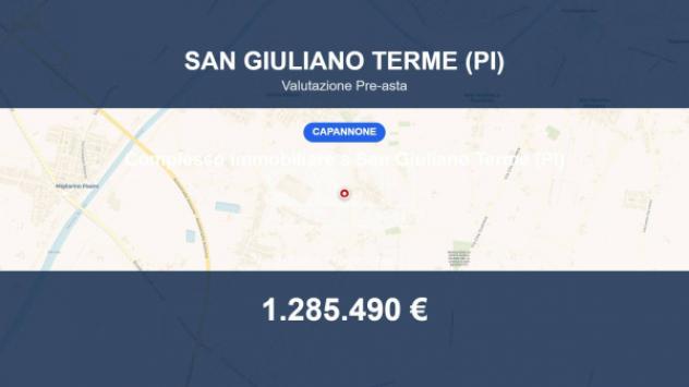 Immobile in asta di 210 m² in vendita a San Giuliano Terme