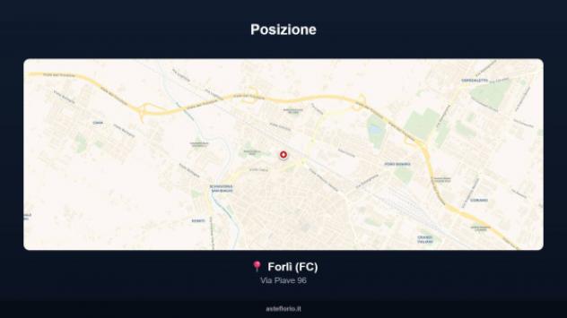 Immobile in asta di 125 m² con più di 5 locali e box auto doppio in vendita a Forlì - Foto 13