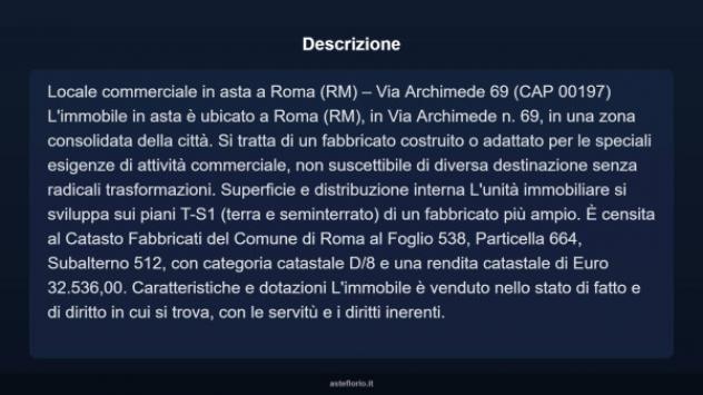 Immobile in asta di 3000 m² in vendita a Roma - Foto 5