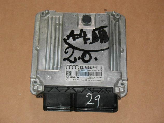0281015583 ECU CENTRALINA AUDI A4 2.0 TDI 0281015583 03L906022MK EDC17CP14