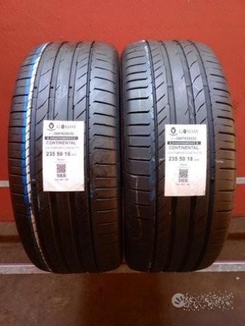 2 gomme 235 50 18 continental a3007