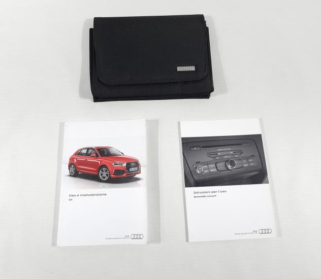 LIBRETTO USO E MANUTENZIONE AUDI Q3 Serie (8UG) 8U0012750AD (14)