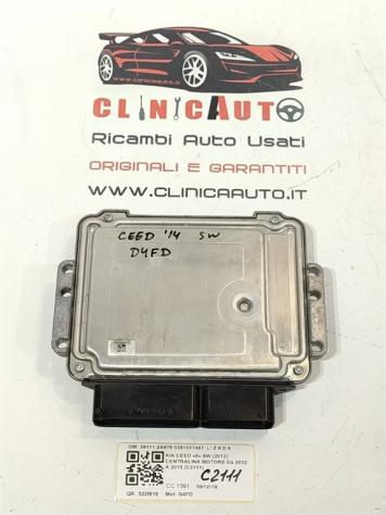 CENTRALINA MOTORE KIA Cee'd Serie Sporty wagon 39111-2A976 0281031497 D4FB diesel 1582 (1218) - Foto 3