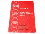 Catalogo listino prezzi parti di ricambio Gilera Agosto 1992