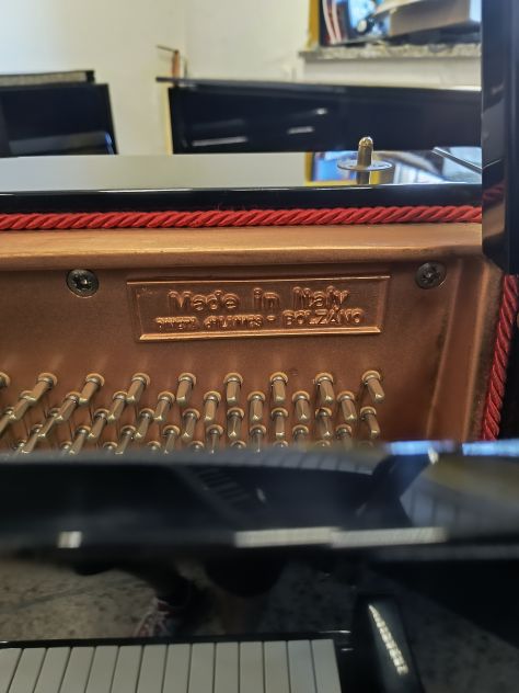 Pianoforte Schulze Pollmann 126 made in Italy con trasporto e panca inclusi - Foto 3