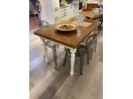 NUOVO TAVOLO BICOLORE SHABBY, VARIE MISURE