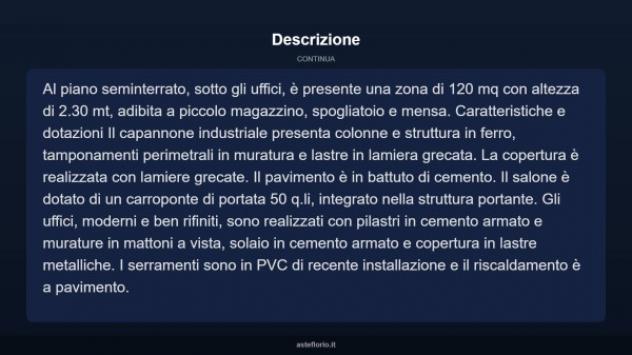 Immobile in asta di 1040 m² in vendita a Crescentino - Foto 6