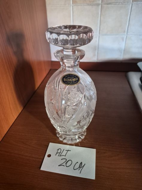Caraffa in cristallo Bohemia - Foto 2