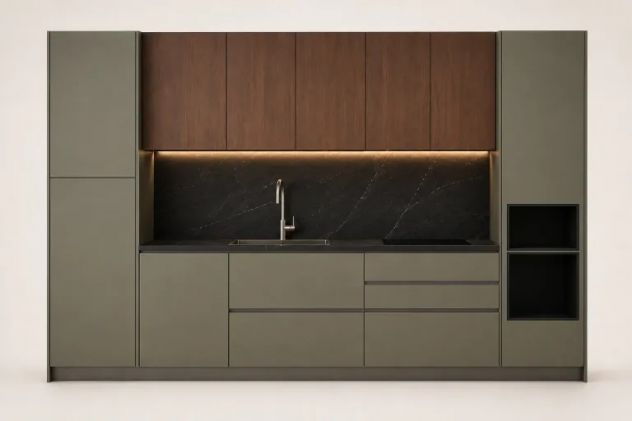 Cucina SELVA 370 cm nuova con elettrodomestici
