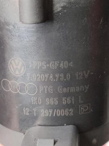 POMPA ACQUA AUSILIARIA AUDI A3 Serie (8P1) 1K0965561L benzina 1197 (0812) - Foto 2