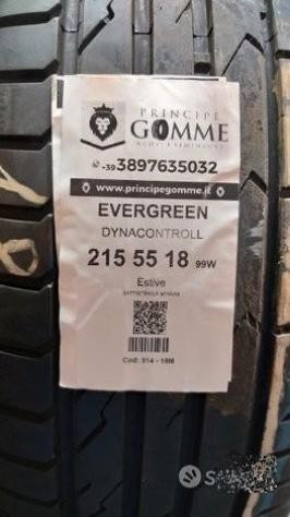 2 gomme 215 55 18 evergreen a514 - Foto 2
