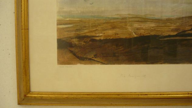 Stampa di Pietro Annigoni PAESAGGIO IRLANDESE - Foto 5