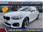 BMW Serie 1 118 d 5p. Msport 1 PROPRIETARIO / GARANZIA EUROPEA
