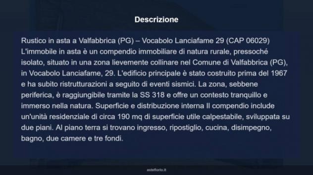 Immobile in asta di 190 m² in vendita a Valfabbrica - Foto 17